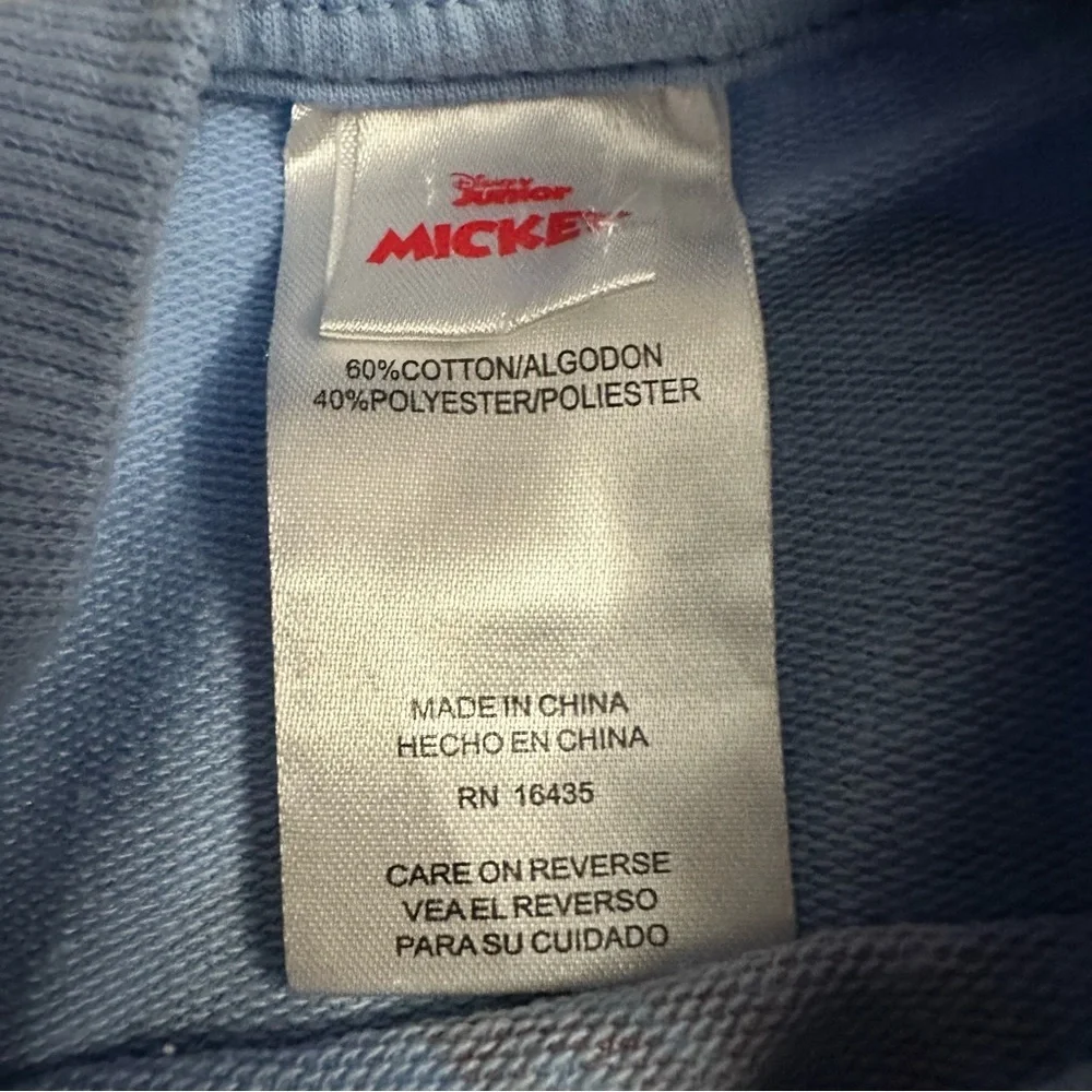 Disney Mickey Mouse Blue Sweatshirt